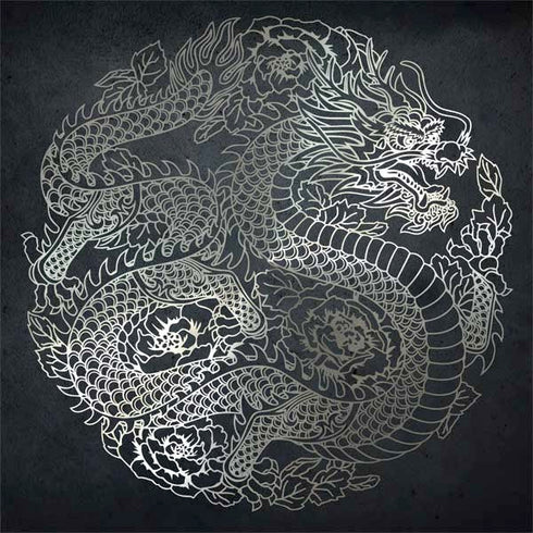 Chinese Black Dragon Surface Book 2 13.5in Skin